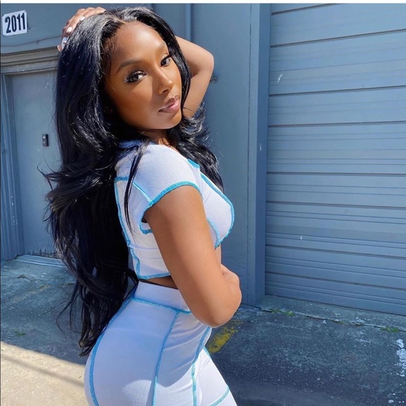 All White Two Piece “Onxy” - Picture 6 of 7